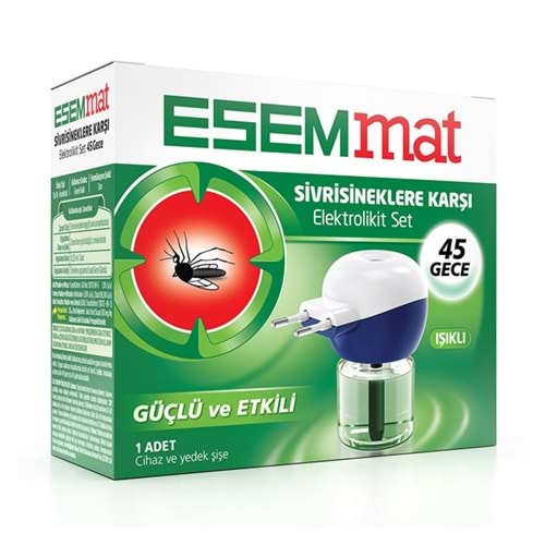 Esemmat Elektrolikit Set 45 Gece