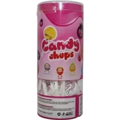 Candy Chups Lolıpop Seker 15'Lı