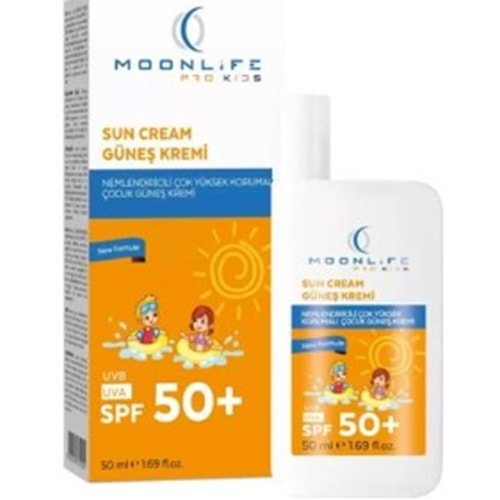 Moonlıfe Günes Kremı Kıds SPF50+ 50ML