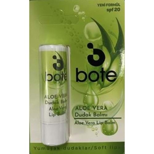 Bote Lıpstıck Aloe Vera SPF20 5g