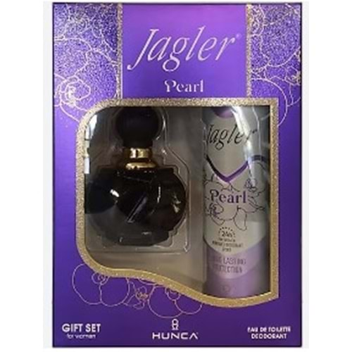 Jagler Set 60Ml + 150Ml Deodorant Pearl Kadın