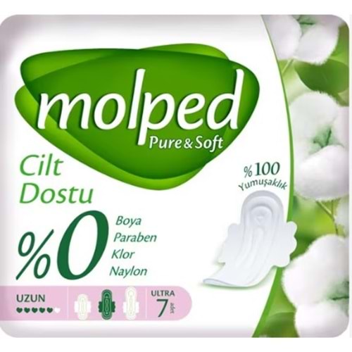 Molped Pure & Soft Uzun Ped 7li