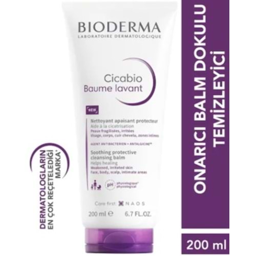 Bioderma Cicabio Baume Lavant 200Ml