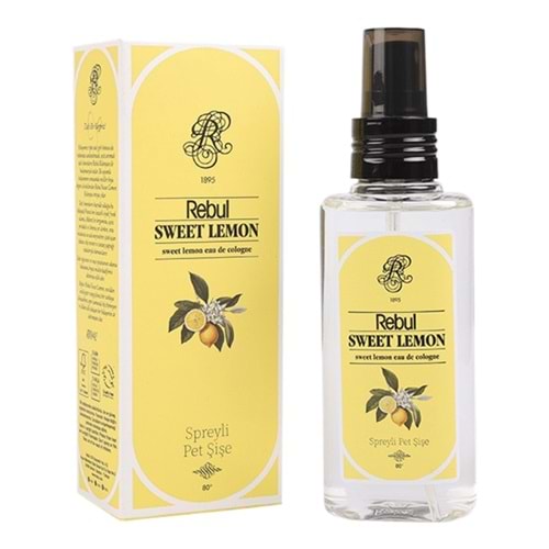 Rebul Kolonya Sprey Pet Kutulu 125ML Sweet Lemon