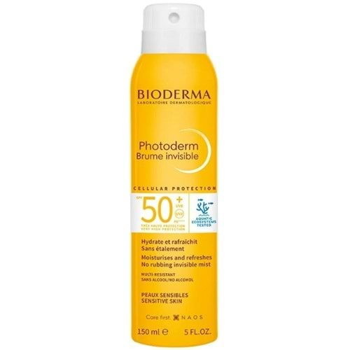 Bioderma Photoderm Brume Invisible SPF50+ 150Ml Sun Mist