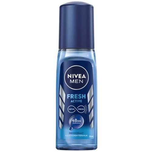 Nivea Deodorant Fresh Active 75Ml Erkek