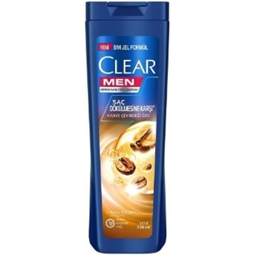 Clear Men Sampuan Saç Dökülmesıne Karsı Kahve Çekırdegı Özü 350Ml