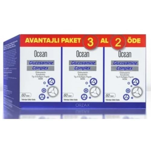 Ocean Glukozamin Complex 3Al2Öde 180 Tablet