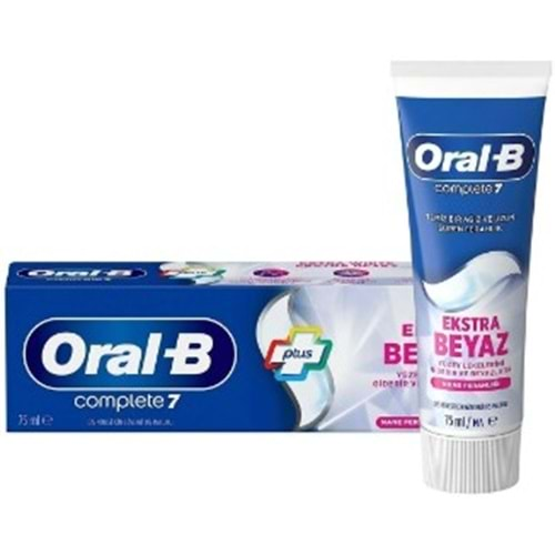 Oral-B Dıs Macunu Complete7 Extra Whıte 75Ml