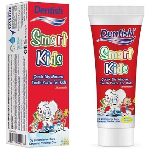 Smart Kıds Dıs Macunu 75Ml Meyve Aromalı