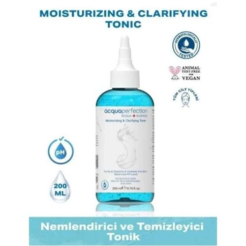 Acqua Perfectıon Nemlendırıcı ve Temızleyıcı Tonık 200Ml