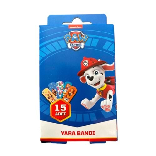 Paw Patrol Çocuk Yara Bandı 15Lı