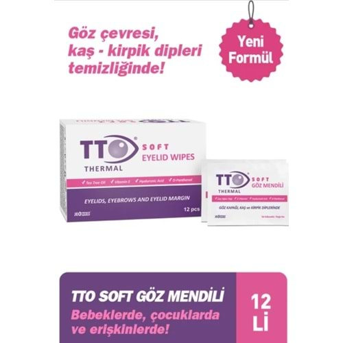 TTO Soft Göz Çevresı Mendılı 12 Adet