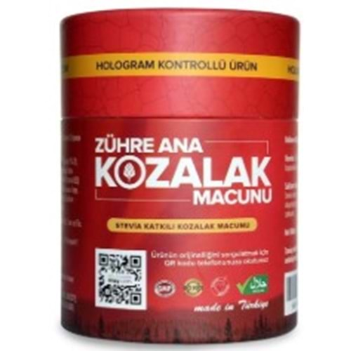 Zühre Ana Stevia Katkılı Kozalak Macunu 240Gr