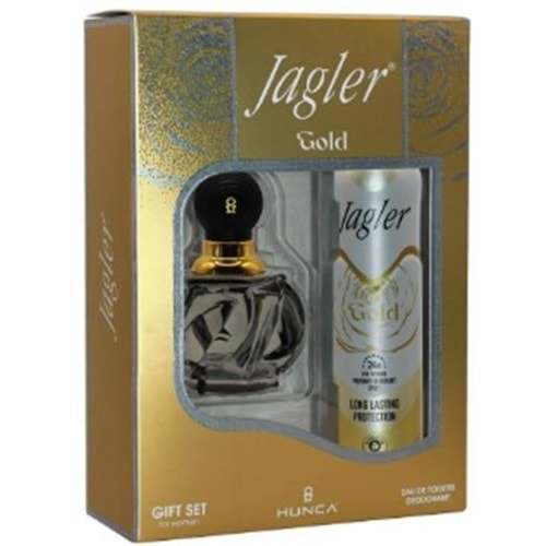 Jagler Set Kadın 60Ml + 150Ml Deodorant Gold