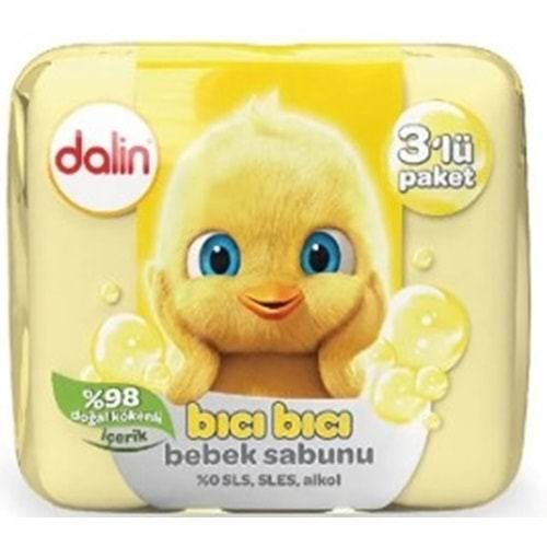 Dalin Katı Sabun Bicibici 3*75 gr