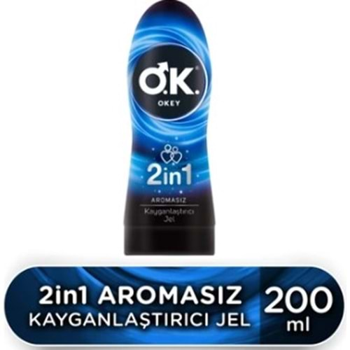 Okey Kayganlastırıcı Jel Aromasız 200Ml