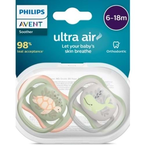 Philips Avent Ultra Air 6-18 Ay 2Li Emzik Erkek