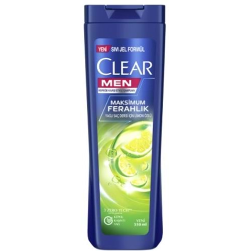 Clear Men Makiımum Ferahlık Şampuan 350Ml