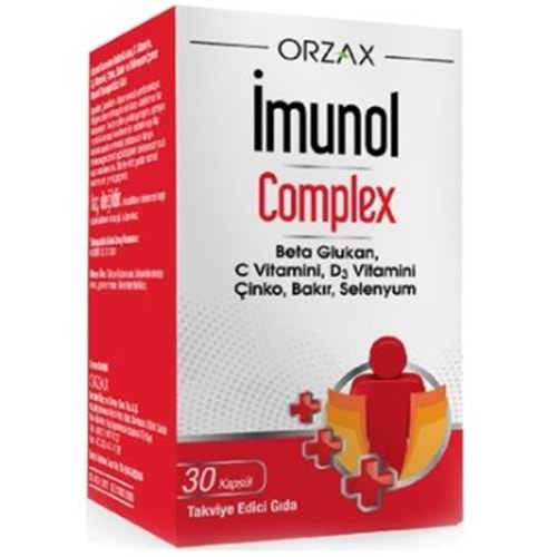 Orzax Imunol Complex 30 Kapsül