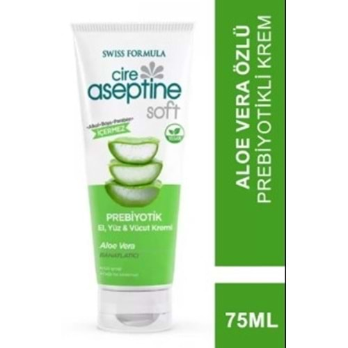 Cıreaseptıne Prebıyotık Soft Aloe Vera Rahatlatıcı 75Ml Tüp