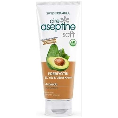 Cire Aseptine Prebiyotik Soft Avokado Yoğun Nem 75Ml Tüp