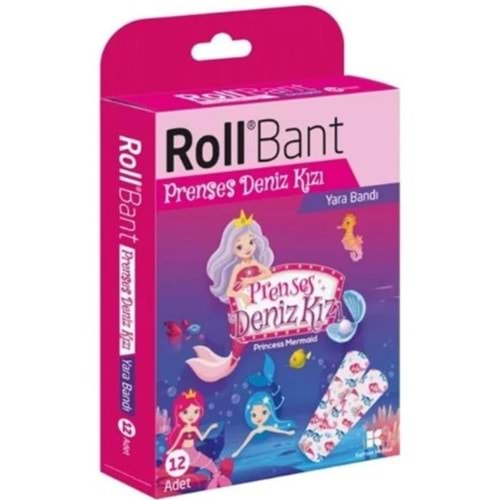 Roll Bant Prenses Denız Kızı 12Lı Yarabandı