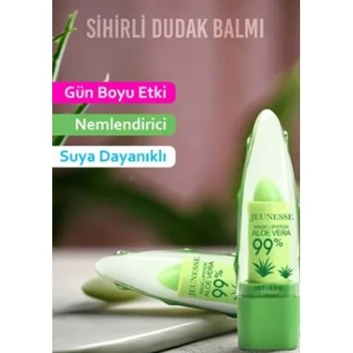 Jeunesse Aloe Vera Magıc Lıpstıck 3,5 gr 24Lü Paket