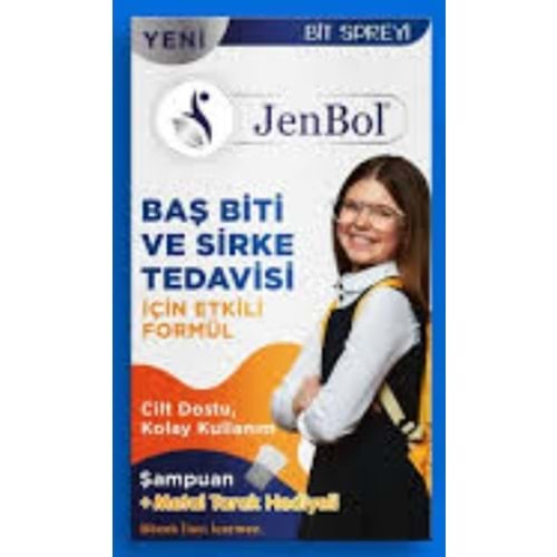 Jenbol Bit Şampuanı + Bit Spreyi Kofre 100ml