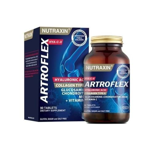 Nutraxin Artroflex Hya-C-II Glukozamin Takviyesi 90 Tablet