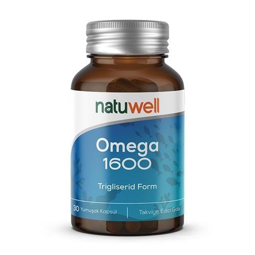 Natuwell Omega 1600 Yumuşak 30 Kapsül