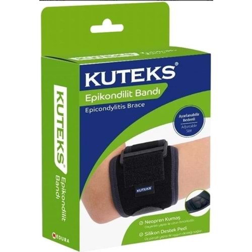 Kuteks Epikondilit Bandı Ayarlanabilir Bedenli