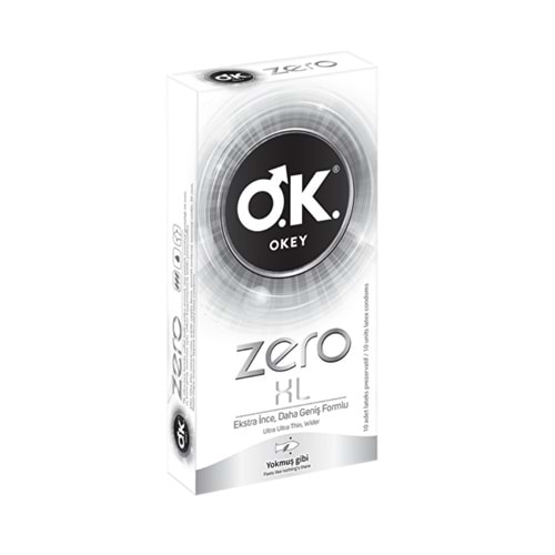 Okey Zero XL Prezervatif 10 lu