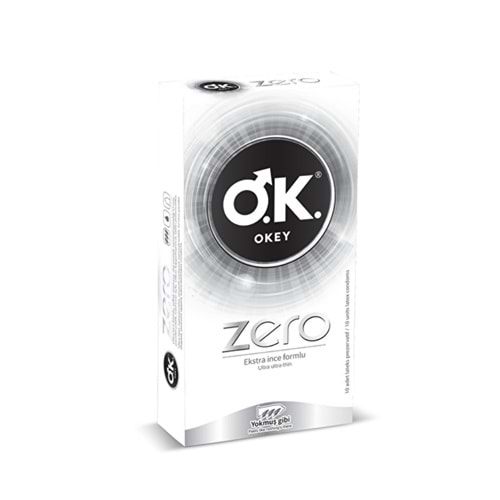 Okey Zero Prezervatif 10 lu