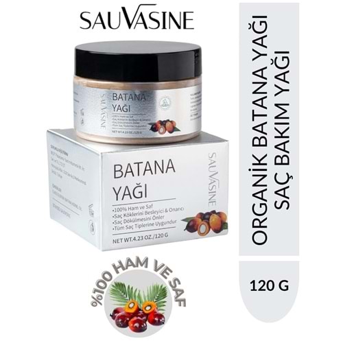 Sauvasine Batana Yağı Ham ve Saf Saç Bakım Yağı 120g