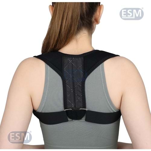 Esm Manyetik Balenli Dik Duruş Korsesi Bedensiz