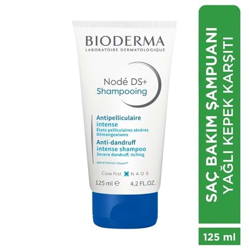 Bioderma Node DS+ Yağlı Kepeğe Karşı Etkili Deterjansız Saç Bakım Şampuanı 125 mL