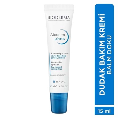 Bioderma Atoderm Levres Nemlendirici Dudak Kremi 15 mL