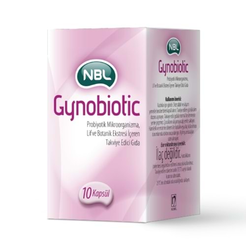 NBL Gynobiotic Takviye Edici Gıda 10 Kapsül