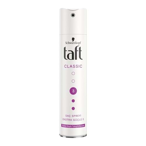 Taft Classic Saç Spreyi No:3 250 mL