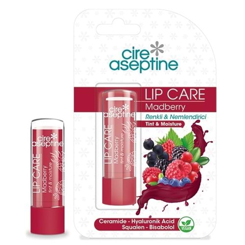 Cire Aseptine Lipstick Madberry Tinted 4,5 gr