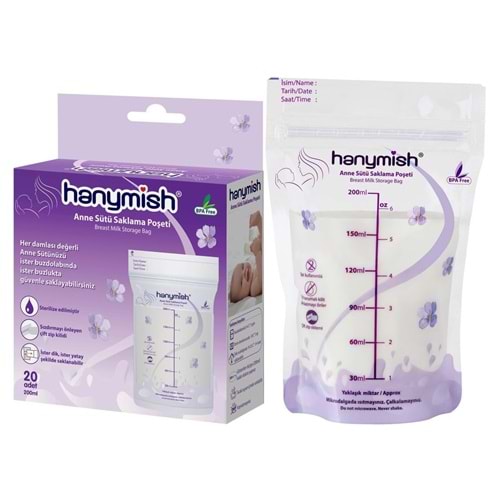 Hanymish Anne Sütü Saklama Poşeti (1005)