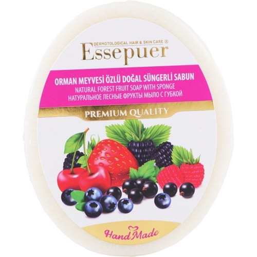 Essepuer Orman Meyvesi Özlü Süngerli Sabun 135 gr