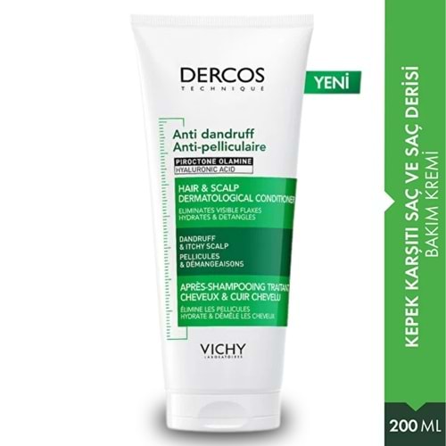 Vichy Dercos Kepek Karşıtı Saç Kremi 200 mL