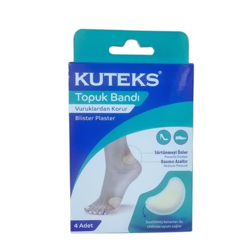 Kuteks Topuk Bandı 4 Lü