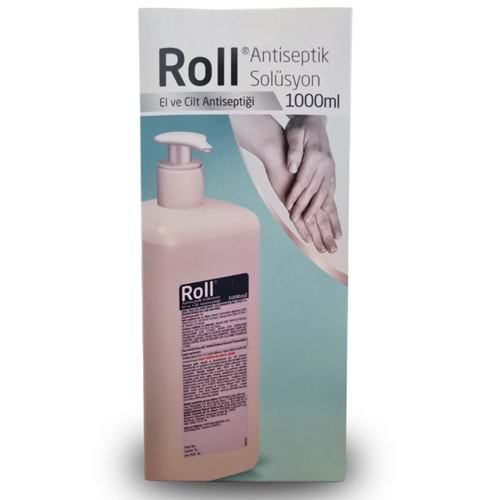 Roll Cilt ve El için Antiseptik Solüsyon (Dezenfektan) 1000 mL