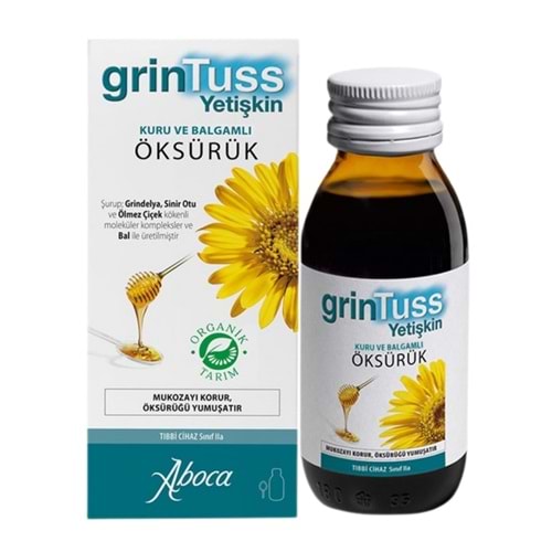 Grintuss Öksürük Şurubu Yetişkin 128gr