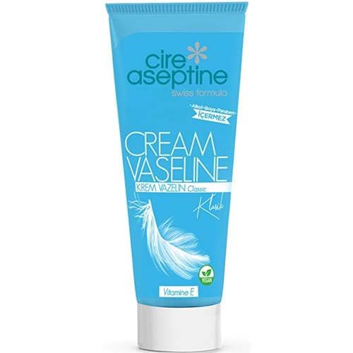 Cire Aseptine Krem Vazelin 75 Ml Klasik