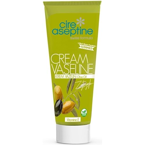 Cire Aseptine Krem Vazelin 75 Ml Zeytinyağlı