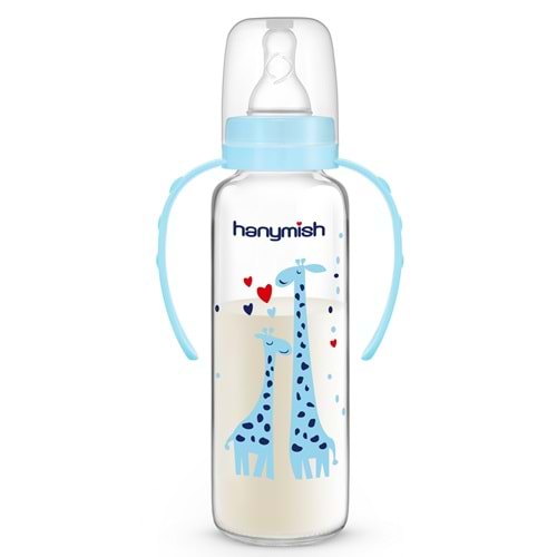 Hanymish Kulplu Cam Biberon 240cc (402)
